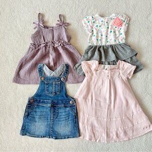Baby girl’s summer dresses, size 6-9 months